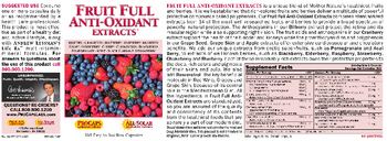 ProCaps Laboratories Fruit Full Anti-Oxidant Extracts - supplement