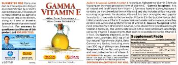 ProCaps Laboratories Gamma Vitamin E - supplement