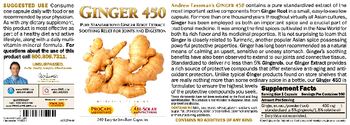 ProCaps Laboratories Ginger-450 - supplement