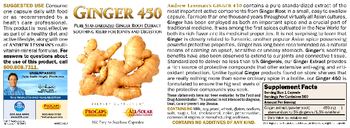 ProCaps Laboratories Ginger 450 - supplement