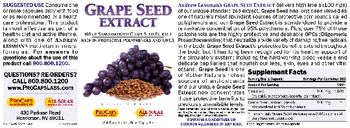 ProCaps Laboratories Grape Seed Extract - supplement