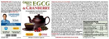 ProCaps Laboratories Green Tea EGCG & Cranberry - supplement