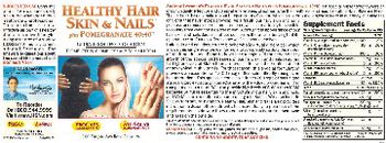ProCaps Laboratories Healthy Hair Skin & Nails Plus Pomegranate 40:40 - supplement