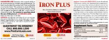 ProCaps Laboratories Iron Plus - supplement