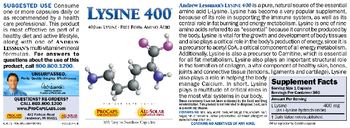 ProCaps Laboratories Lysine 400 - supplement