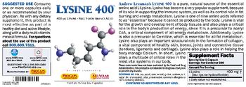 ProCaps Laboratories Lysine-400 - supplement