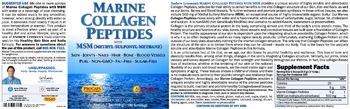 ProCaps Laboratories Marine Collagen Peptides with MSM - supplement