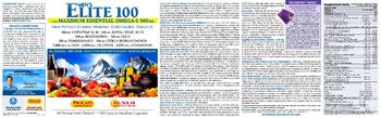 ProCaps Laboratories Men's Elite 100 With Maximum Essential Omega-3 500 mg - supplement