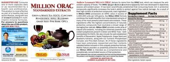 ProCaps Laboratories Million ORAC Standardized Extracts - supplement