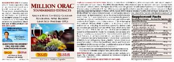 ProCaps Laboratories Million ORAC Standardized Extracts - supplement