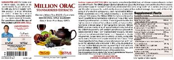 ProCaps Laboratories Million ORAC Standardized Extracts - supplement