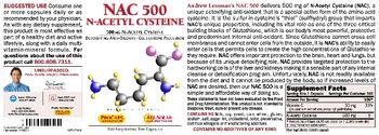 ProCaps Laboratories NAC-500 N-Acetyl Cysteine - supplement
