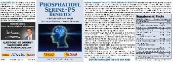 ProCaps Laboratories Phosphatidyl Serine - PS Benefits - supplement