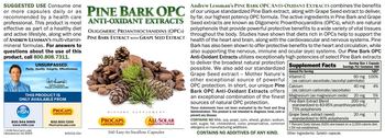 ProCaps Laboratories Pine Bark OPC Antioxidant - supplement