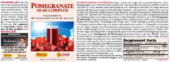ProCaps Laboratories Pomegranate 40:40 Complex - supplement
