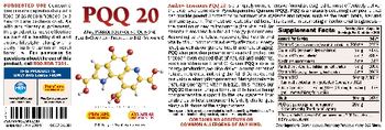 ProCaps Laboratories PQQ 20 - supplement