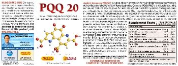 ProCaps Laboratories PQQ 20 - supplement