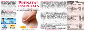 ProCaps Laboratories Prenatal Essentials - supplement