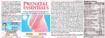 ProCaps Laboratories Prenatal Essentials - supplement