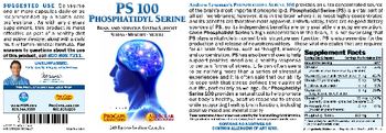 ProCaps Laboratories PS 100 Phosphatidyl Serine - supplement