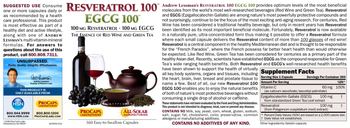 ProCaps Laboratories Resveratrol 100 EGCG 100 - supplement