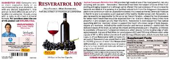 ProCaps Laboratories Resveratrol-100 - supplement