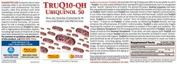 ProCaps Laboratories TruQ10-QH Ubiquinol 50 - supplement