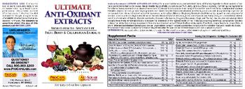 ProCaps Laboratories Ultimate Anti-Oxidant Extracts - supplement