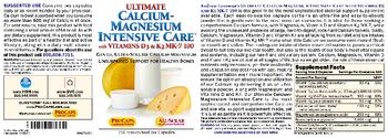 ProCaps Laboratories Ultimate Calcium-Magnesium Intensive Care with Vitamins D3 & K2 MK-7 100 - supplement