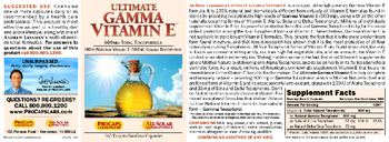 ProCaps Laboratories Ultimate Gamma Vitamin E - supplement