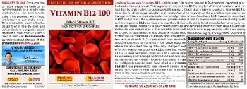 ProCaps Laboratories Vitamin B12-100 - supplement