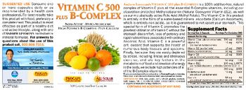 ProCaps Laboratories Vitamin C 500 Plus B-Complex - supplement