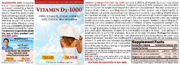 ProCaps Laboratories Vitamin D3-1000 - supplement