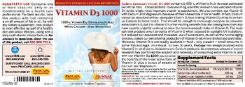 ProCaps Laboratories Vitamin D3 1000 - supplement