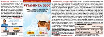 ProCaps Laboratories Vitamin D3 3000 - supplement
