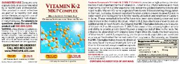 ProCaps Laboratories Vitamin K-2 MK-7 Complex - supplement