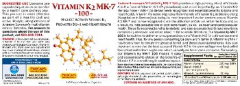 ProCaps Laboratories Vitamin K2 MK-7 100 - supplement