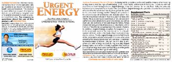 ProCaps Labs - Urgent Energy - 360.0 Easy-To-Swallow Capsule(s) | KusogLife