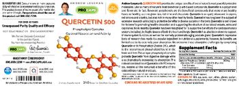 ProCaps Quercetin 500 - supplement