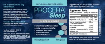 Procera Sleep - supplement