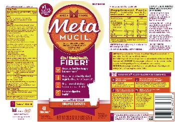 Procter & Gamble Metamucil Orange Smooth - daily fiber supplement