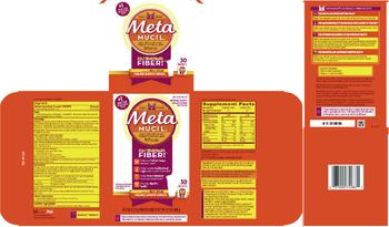 Procter & Gamble Metamucil Orange Smooth Singles - daily fiber supplement