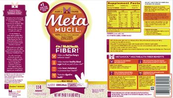 Procter & Gamble Metamucil Original Coarse - daily fiber supplement