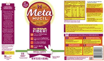 Procter & Gamble Metamucil Original Smooth - daily fiber supplement