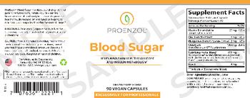 ProEnzol Blood Sugar - supplement