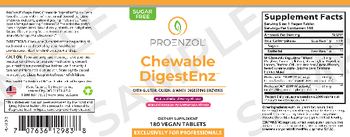 ProEnzol Chewable DigestEnz - supplement