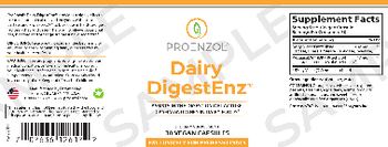 ProEnzol Dairy DigestEnz - supplement