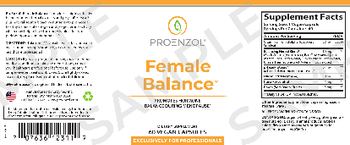 ProEnzol Female Balance - supplement