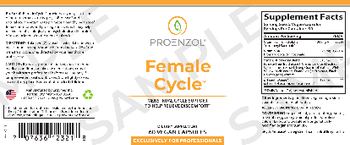 ProEnzol Female Cycle - supplement