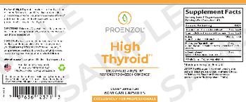 ProEnzol High Thyroid - supplement